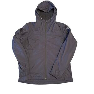 Kuhl The One Hoody Mens Large Black Blue Fleece Lined Insulated Jacket